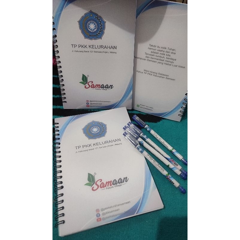 

Buku Agenda custom A5 / buku binder custom A5