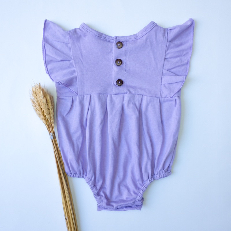 MINIQUIN Ruffle Bodysuit (Jumper Bayi Perempuan usia 0 - 18 bulan)