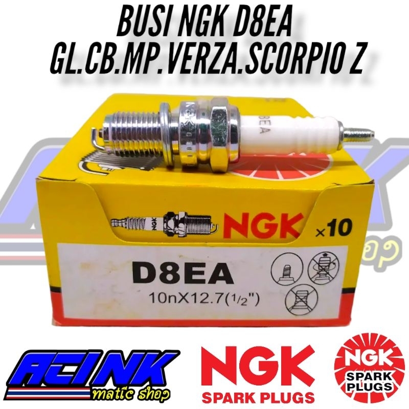 BUSI NGK GL PRO CB MP VERZA SCORPIO BUSI NGK D8EA