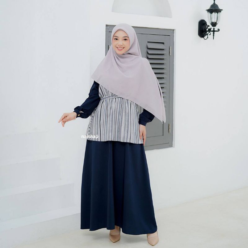 Gamis friendly bahan Shakila | Haniya Dress 2 In 1
