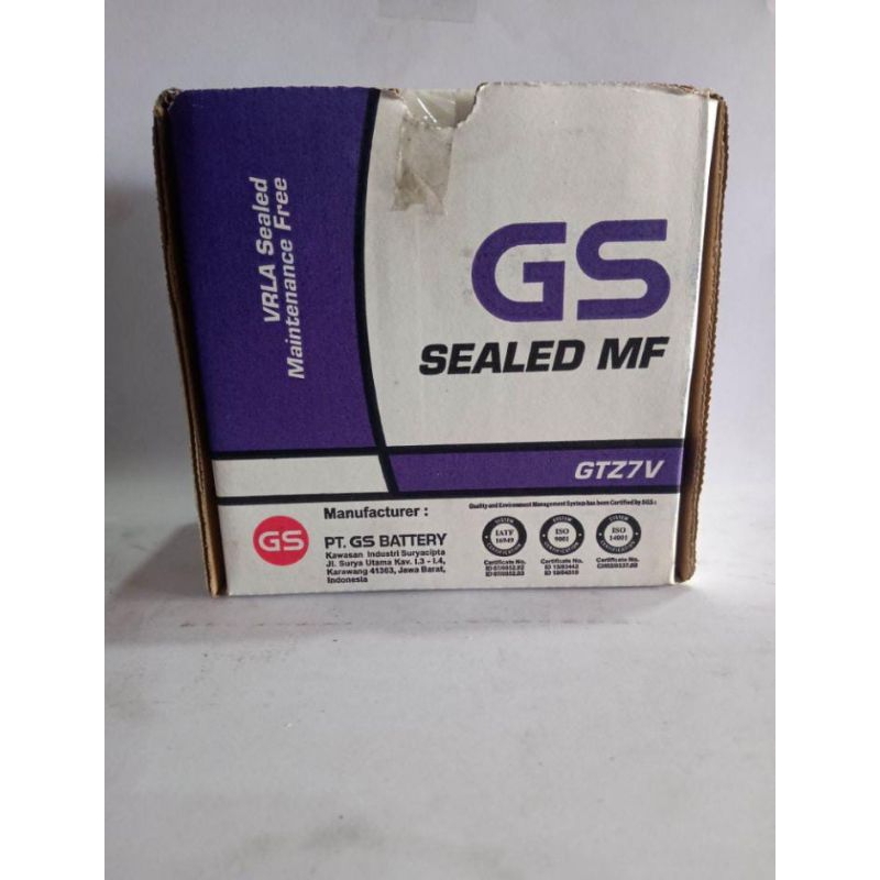 AKI GS SEALED MF GTZ7V MERK GS ASTRA