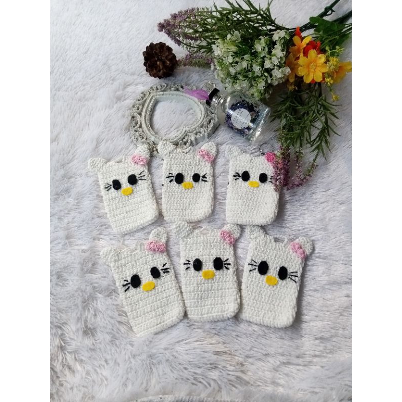 

6 pcs amplop rajut lebaran