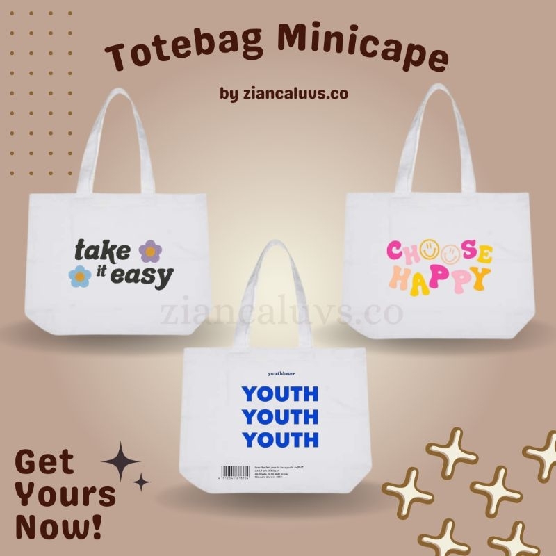 Totebag Minicape | Totebag Youth | Totebag Aesthetic