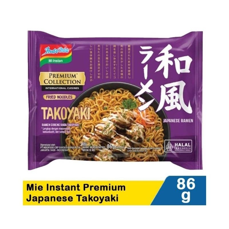 

INDOMIE Japanese Takoyaki 86 gr