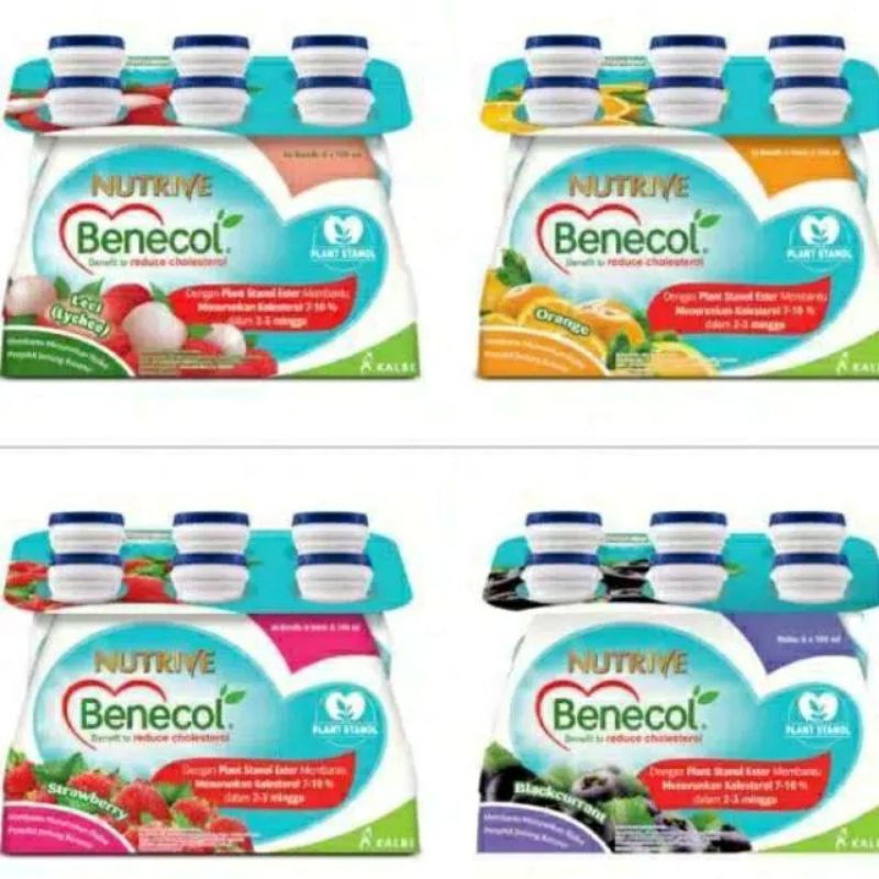 Nutrivite benecol Minuman 6x100ml