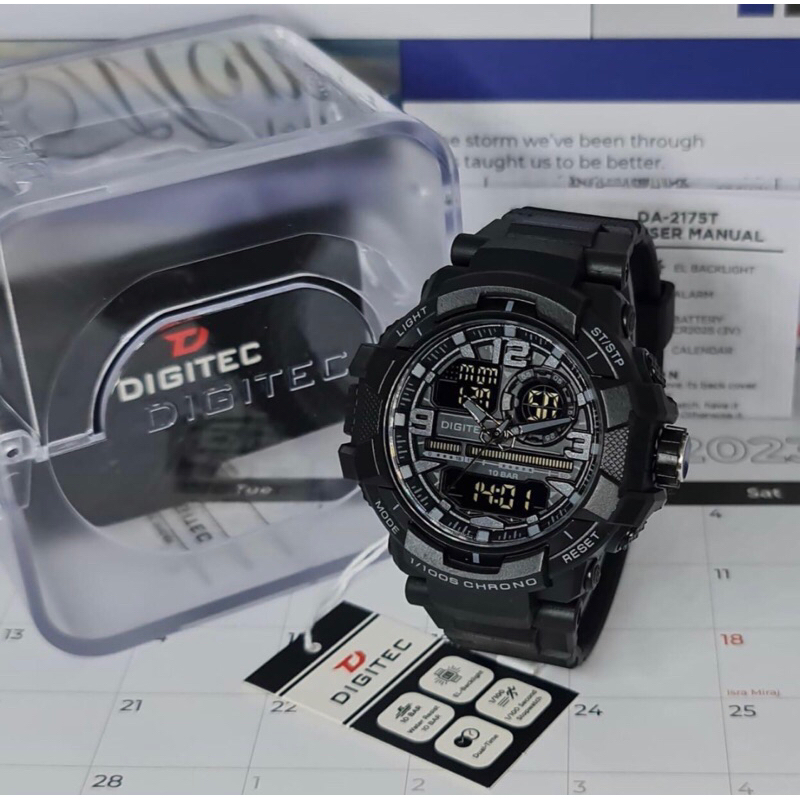 jam tangan digitec double time Da2175T