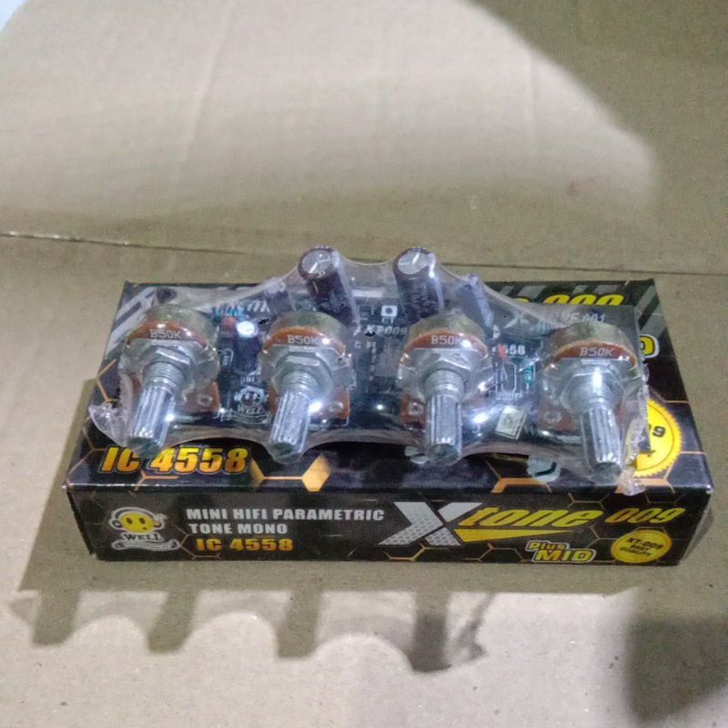 tone control mono mini parametrik plus midle