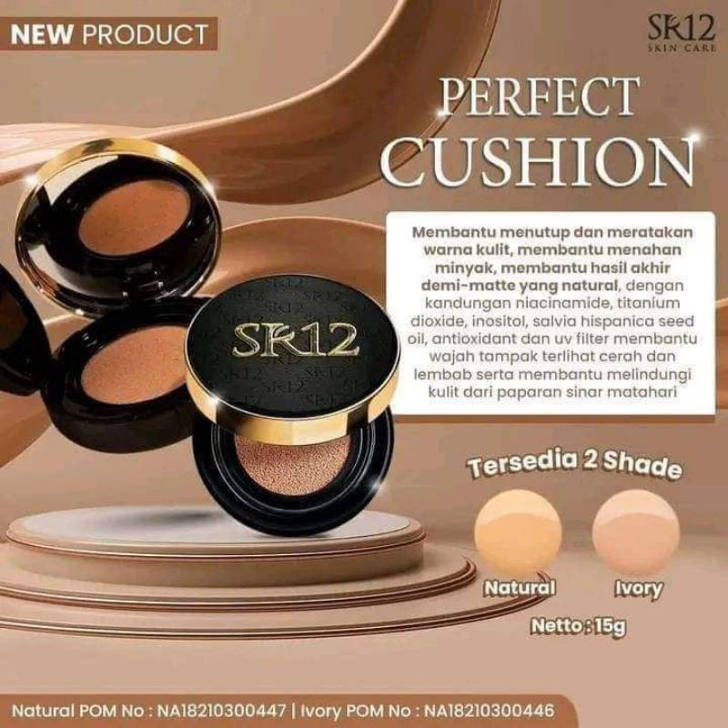 perfect cushion SR12/bedak cushion/foundation/perfect cushion refill/isi ulang cushion SR12