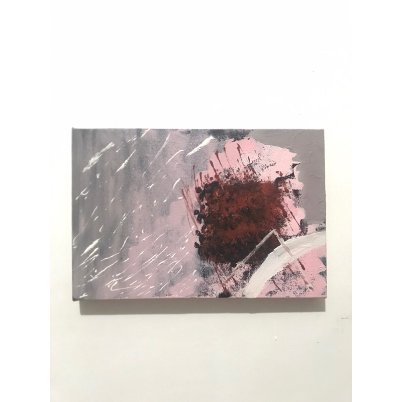 LUKISAN TANGAN / LUKISAN ASLI CANVAS cat akrilik / LUKISAN ABSTRAK ASLI CAT AKRILIK / LUKISAN ASLI C