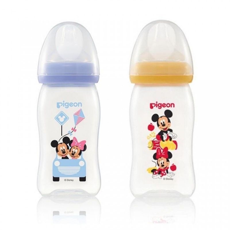 Pigeon Botol PP WN Wide Neck Disney Mickey Minnie 160ml 240ml