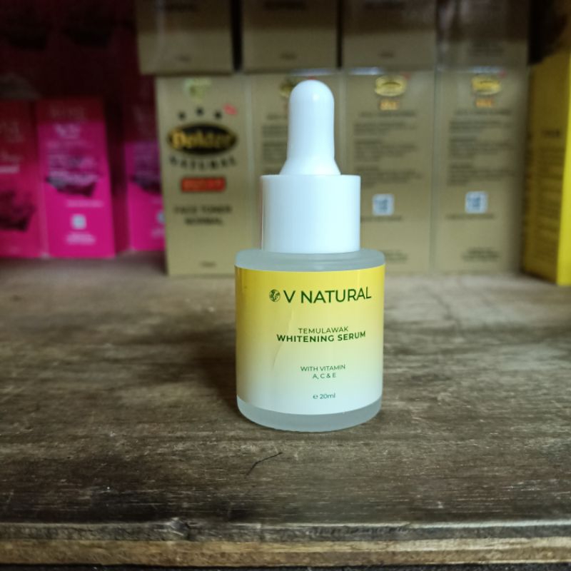 SERUM V-NATURAL TEMULAWAK ORI 20ml