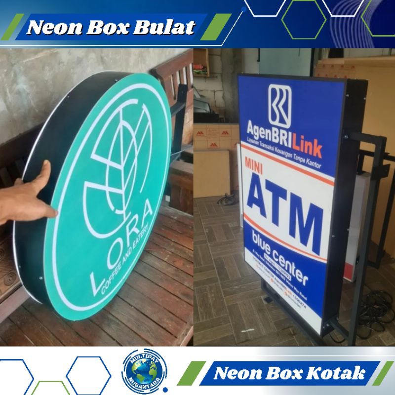 

NEON BOX BULAT / KOTAK CUSTOM