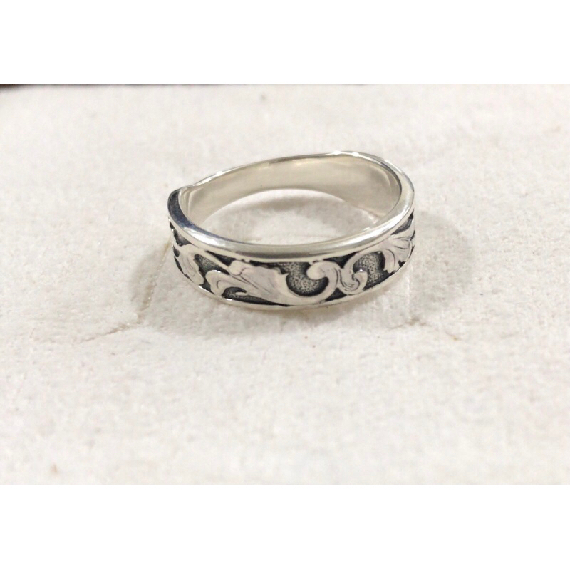 cincin perak bali motif ukiran