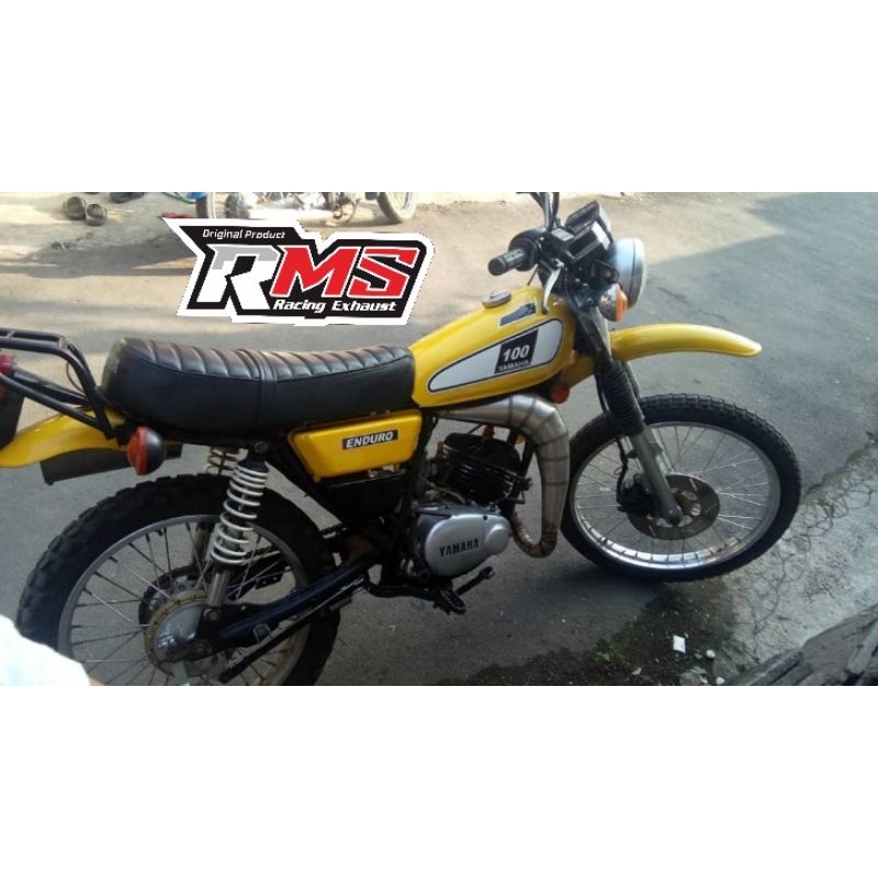 Knalpot Racing Yamaha DT 100 Yamaha YT 115 knalpot berkualitas