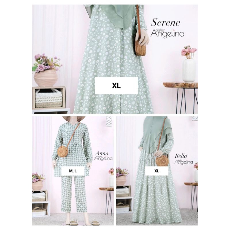 BELLA DRESS ATELIER ANGELINA | SERENE ATELIER ANGELINA | ANNA PAJAMAS ATELIER ANGELINA
