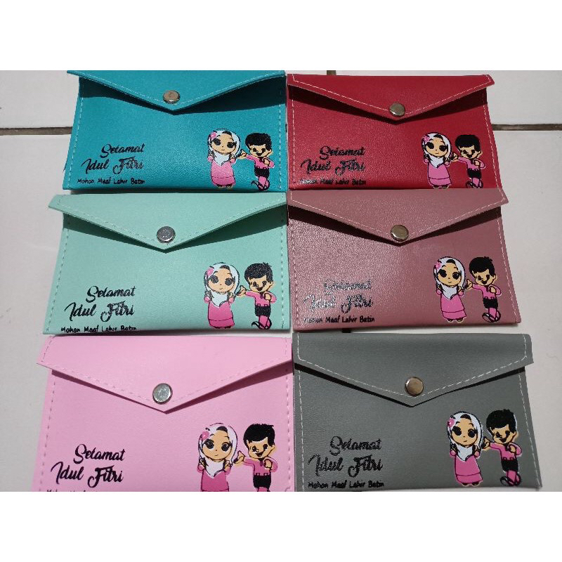 

12Pc Dompet Angpao Lebaran Pouch Lebaran Dompet Amplop Lebaran Angpau Imlek
