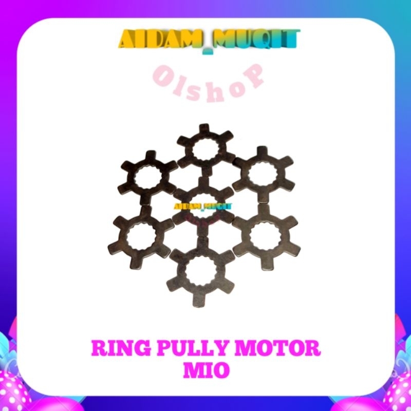 PAKET 2 PCS RING PULLY MIO RING MATAHARI MIO RING PULY MOTOR YAMAHA MIO