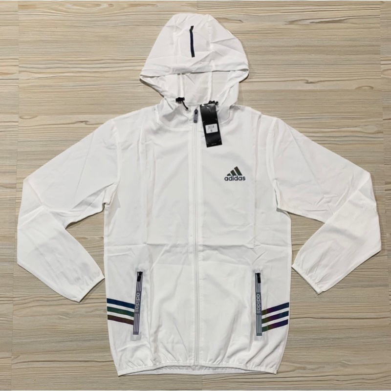 JAKET PARASUT MICRO IMPORT ADIDAS OLAHRAGA RUNNING