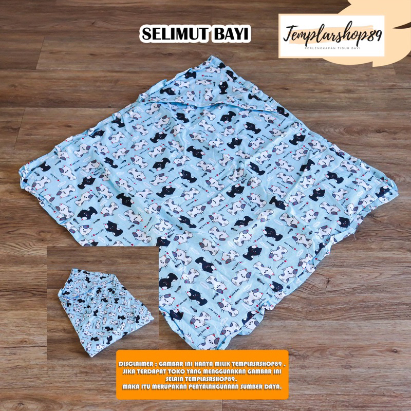 SELIMUT TOPI BABY / SELIMUT TOPI BAYI / HOODIE BLANKET BABY TERMURAH