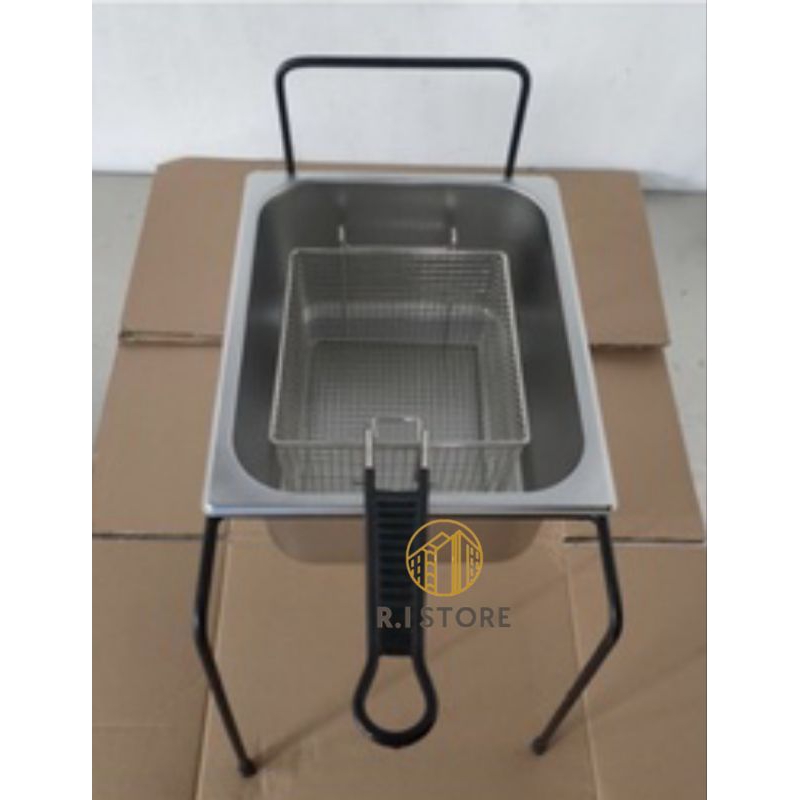 Rangka Dudukan deep fryer/ Rangka wajan kotak gorengan/Rangka penggorengan kentang