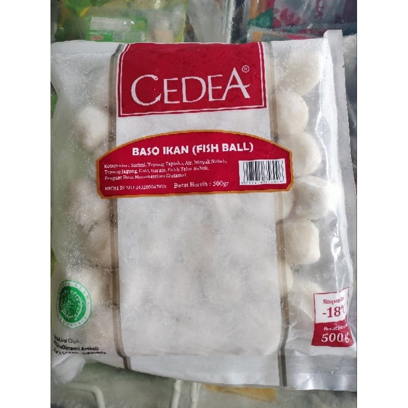 

cedea bakso ikan 500gr