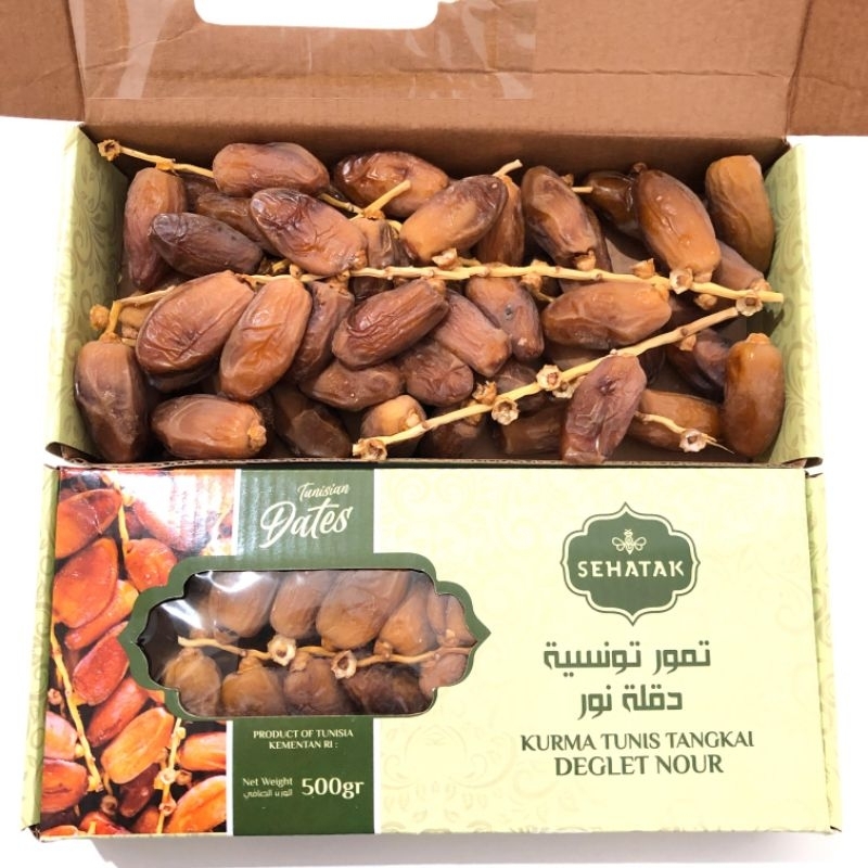 

Kurma Tunisia tangkai sehatak 500g