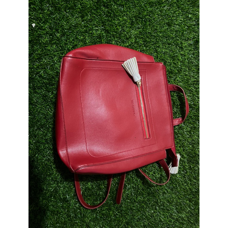 tas ransel les catino backpack merah