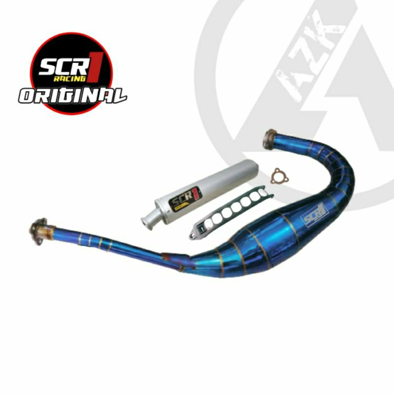 Knalpot NSR Blue Series - Knalpot NSR 150r 150sp 150rr Scr1 Racing