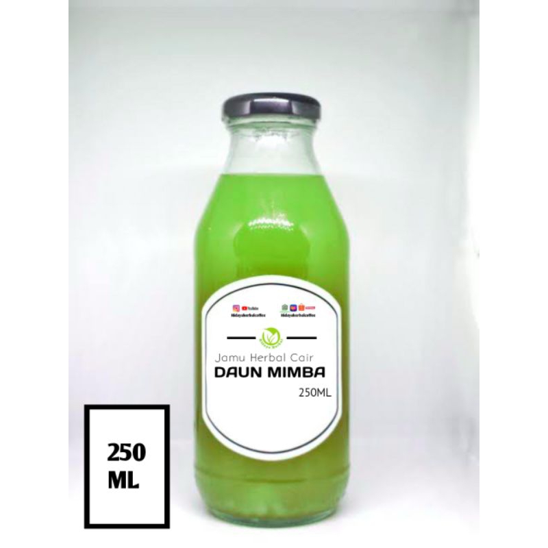 

Godokan / Jamu Daun Mimba 250ML ( intaran / Neem tree )