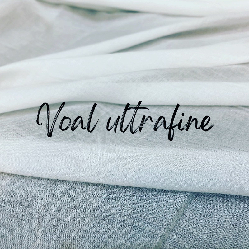 Kain Voal Tryspan Grosir Lebar 150 untuk kerudung print sublime