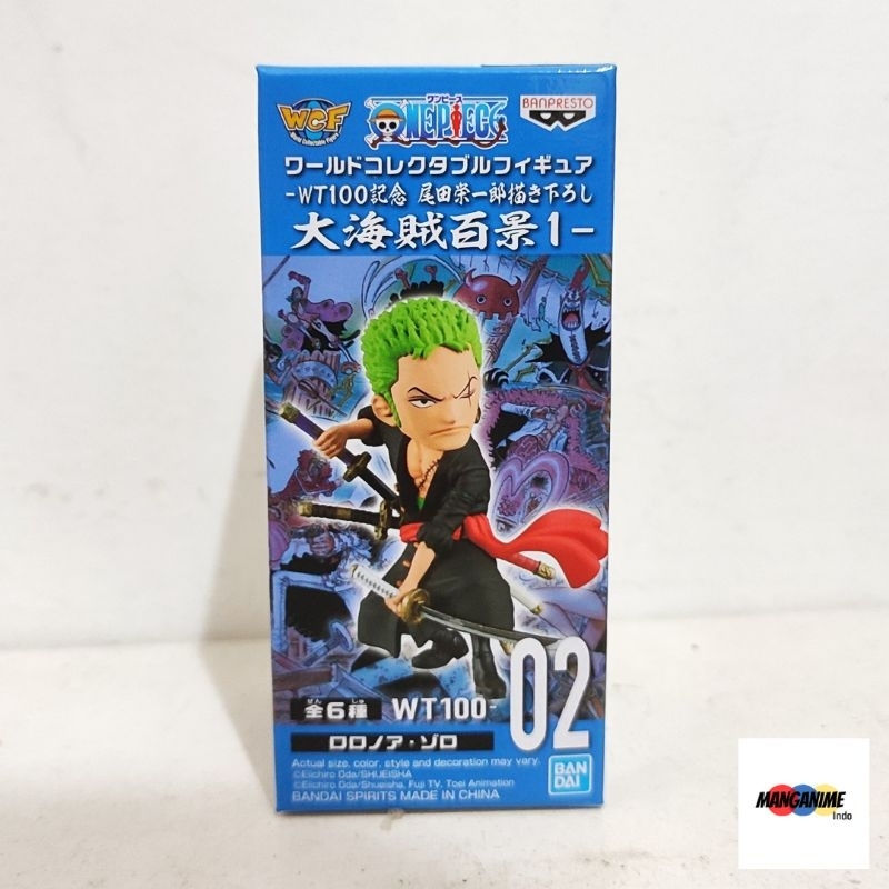 Wcf One Piece The Great Pirates WT 100 Vol 1 Roronoa Zoro - Action Figure One Piece