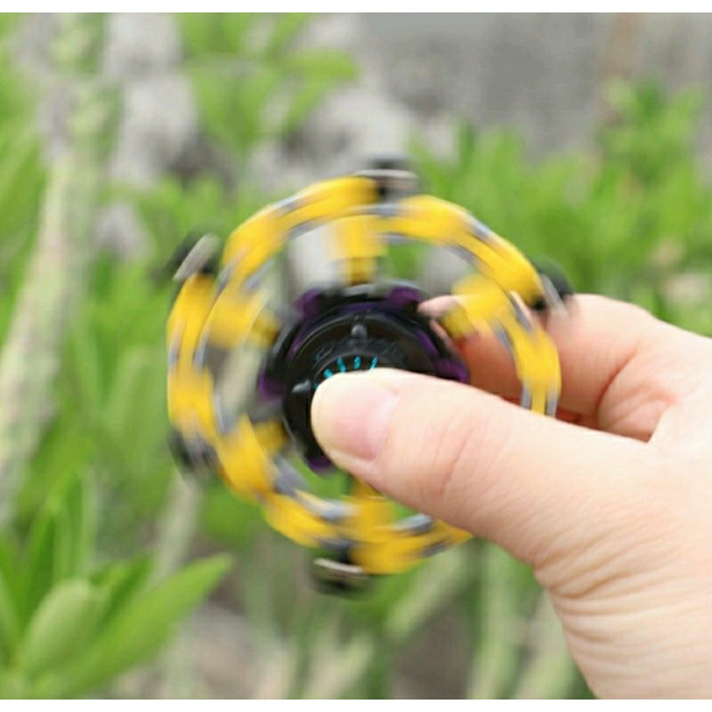 Mainan Spinner Roda Robot Putar Spinner Multifungsi Mainan Anak