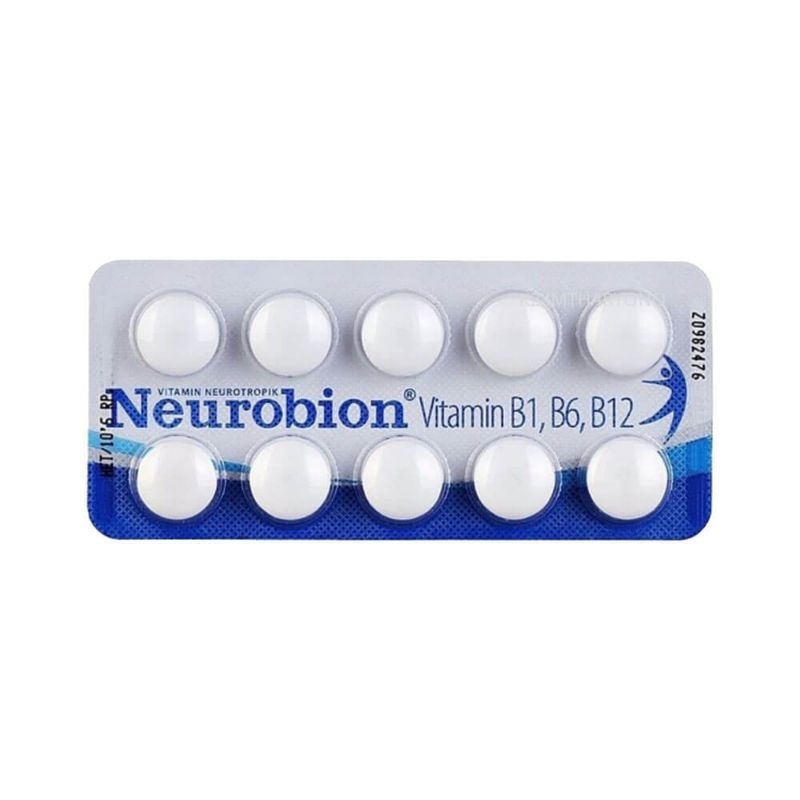 neurobion strip isi 10 tablet / neurobion putih / neurobion tablet