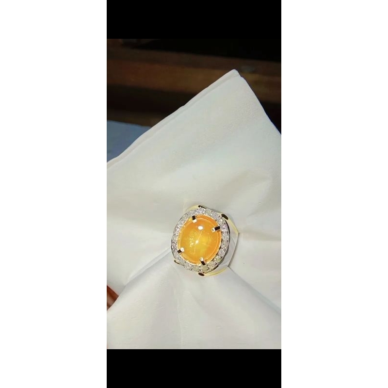 cincin pria yellow safir harga pengrajin murah geratis memo lab bukti asli berlian