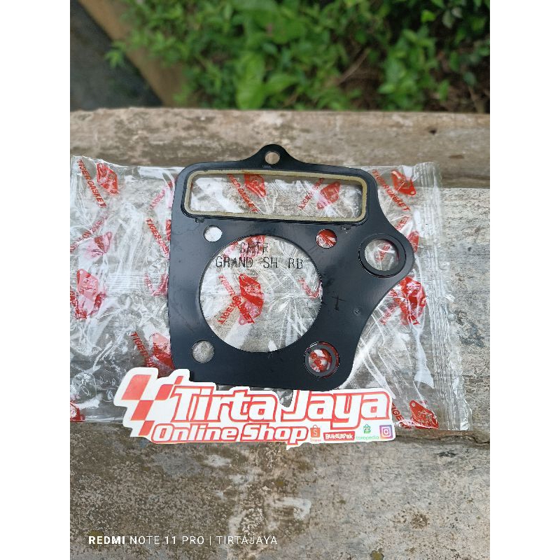 perpak packing blok boring head deksel honda astrea grand prima star win merk tgp high quality