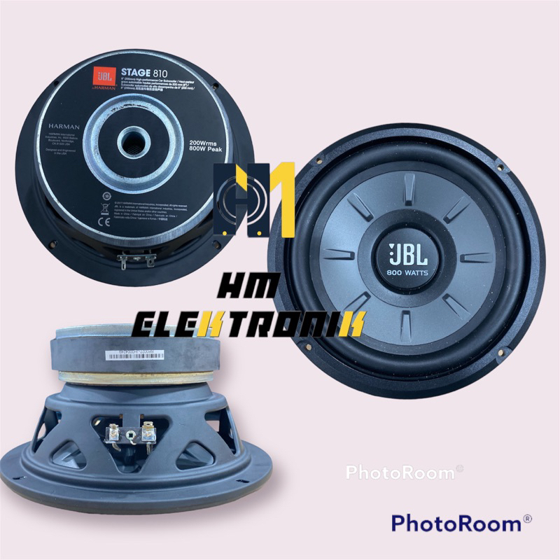 Speaker JBL Stage 810 Subwoofer 8inch Original