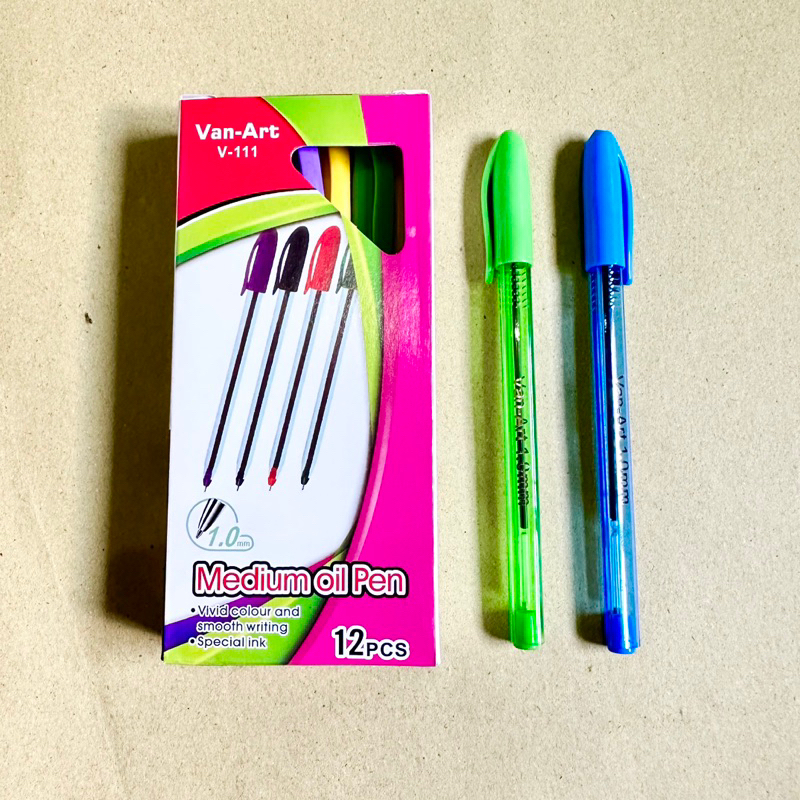 

Pulpen Van Art 1.0mm V-111 isi 12 pcs