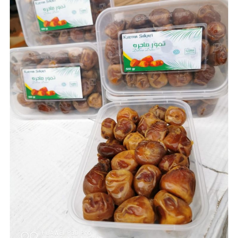 

Kurma Sukari Box 500 gram ½ kilo setengah kilo Premium Sukari Grosir Kurma