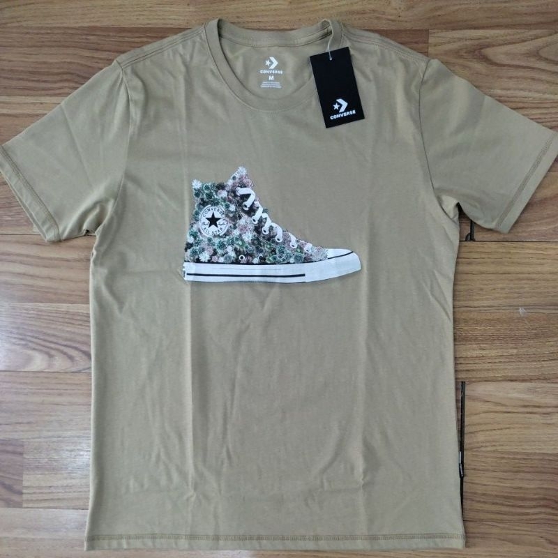 Kaos Converse Flower Chuck Tee