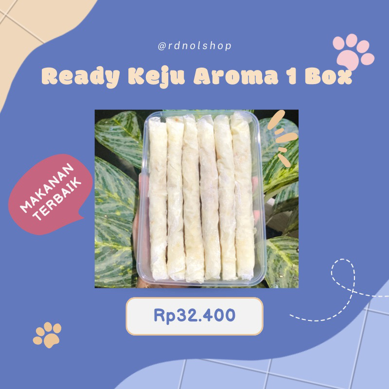 Keju Aroma Ready Frozen KHUSUS SAMEDAY DAN INSTANT