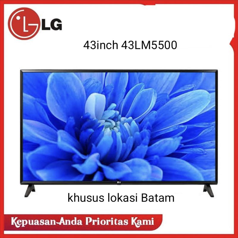 LG DIGITAL TV LED 43INCH 43LM5500 GARANSI RESMI