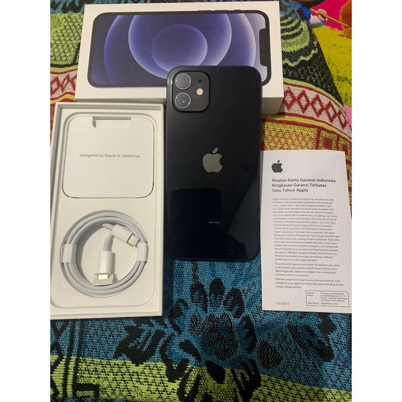 Iphone 12 128gb resmi ibox