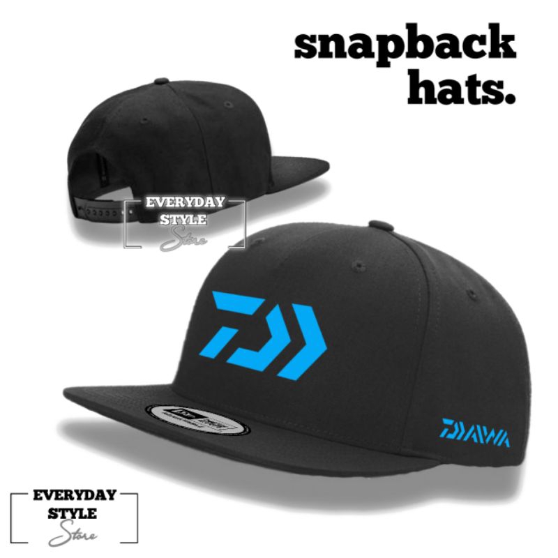 Topi Daiwa Snapback / Topi Aksesoris Mancing / Topi Mancing