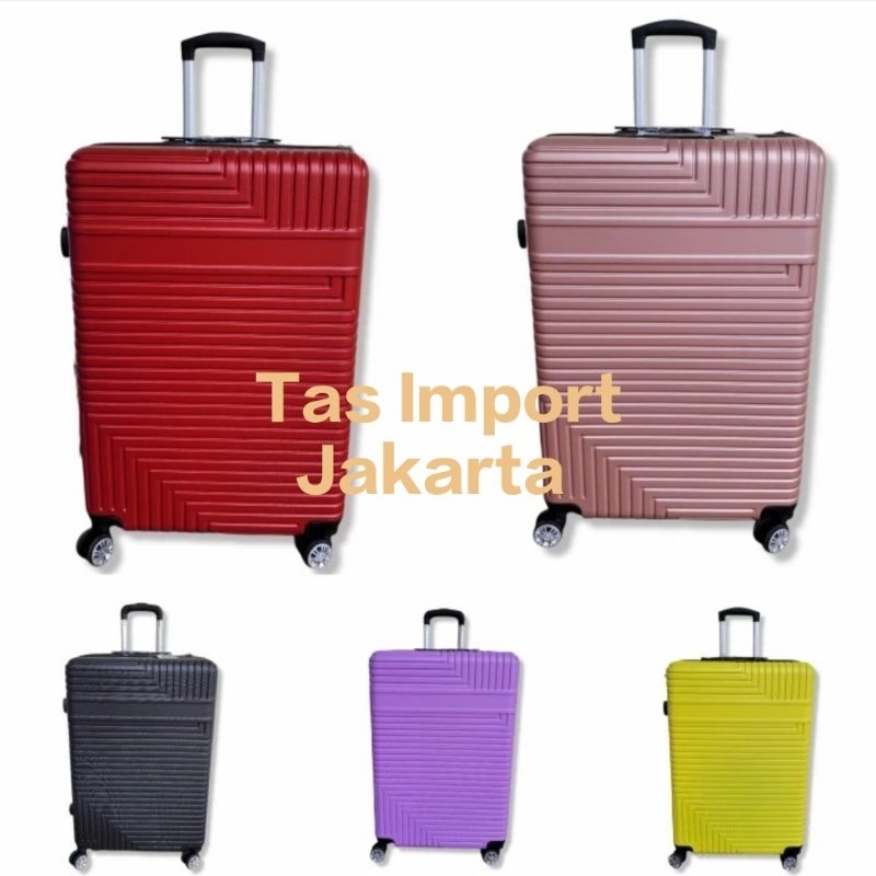 Koper Fiber 28 Inch Polo Empire Import Hardcase ORI - Bagasi size