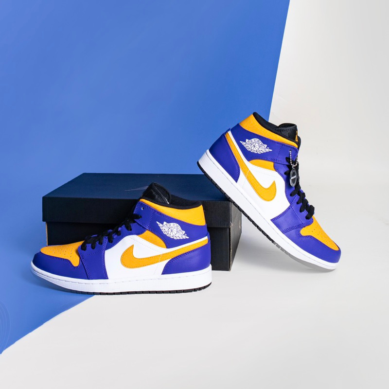 Air Jordan 1 Mid Lakers