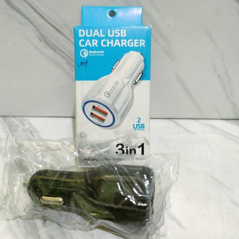 Charger Mobil/Motor 2 USB