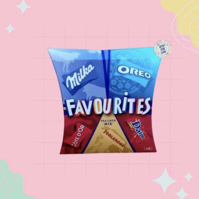 

Milka Favourites Miniature isi 18 159gr