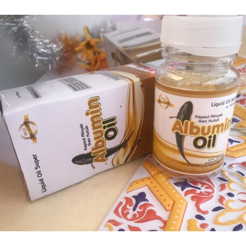 kapsul ikan gabus albumin oil