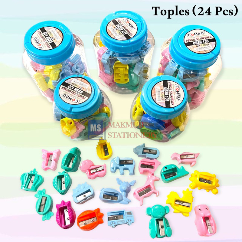 

Serutan/Pengserut/Rautan Toples (24 Pcs)