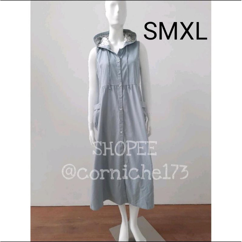 corniche Overall emilia biru muda